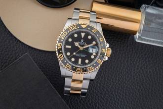 Thumbnail von Rolex GMT-Master II Stahl / Gold Automatik Herrenuhr Ref. 116713LN B&P 2011