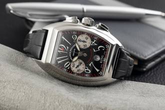 Thumbnail von Franck Muller Conquistador Chronograph Stahl Automatik Herrenuhr Ref. 8005 CC