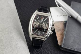 Thumbnail von Franck Muller Conquistador Chronograph Stahl Automatik Herrenuhr Ref. 8005 CC