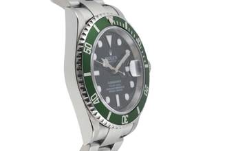 Thumbnail von Rolex Submariner Date Kermit Automatik Herrenuhr Ref. 16610LV Papiere 2009