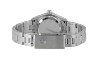 Thumbnail von Rolex Oyster Perpetual Lady Date Datejust 26 White Roman Dial Stahl Automatik Damenuhr Ref. 79160