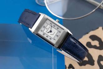 Thumbnail von Jaeger-LeCoultre Reverso Lady Edelstahl Handaufzug Damenuhr Ref. 260.8.86