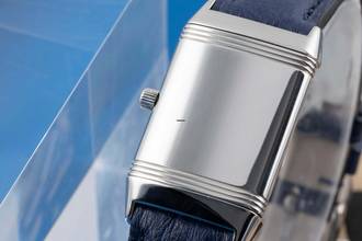 Thumbnail von Jaeger-LeCoultre Reverso Lady Edelstahl Handaufzug Damenuhr Ref. 260.8.86