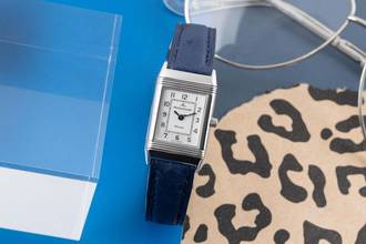 Thumbnail von Jaeger-LeCoultre Reverso Lady Edelstahl Handaufzug Damenuhr Ref. 260.8.86