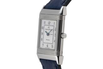 Thumbnail von Jaeger-LeCoultre Reverso Lady Edelstahl Handaufzug Damenuhr Ref. 260.8.86