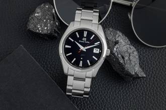 Thumbnail von Grand Seiko Heritage Collection Stahl Quarz Herrenuhr SBGP007 Limited B&P 2023
