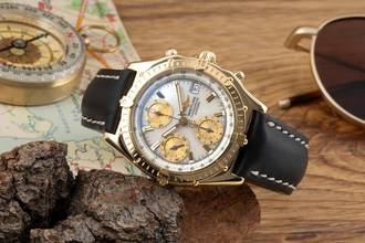 Thumbnail von Breitling Chronomat GT Chronograph MOP 18k Gold Automatik Herrenuhr K13050.1