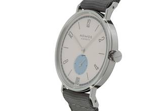 Thumbnail von NOMOS Tangente 38 Schneesturm Stahl Handaufzug Herrenuhr Ref. 179.S24 B&P 2024