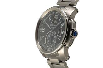 Thumbnail von Cartier Calibre de Cartier Edelstahl Automatik Herrenuhr Ref. WSCA0005 3389
