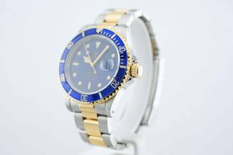 Thumbnail von Rolex Submariner Date Bicolor Oyster Bracelet - Blue Dial - 16613 1988