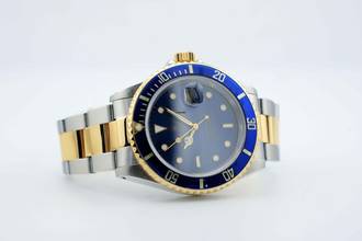 Thumbnail von Rolex Submariner Date Bicolor Oyster Bracelet - Blue Dial - 16613 1988