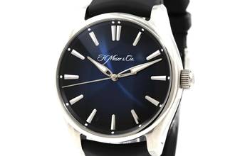 Thumbnail von H.Moser & Cie. Pioneer Centre Seconds Blue Fumé 3200-1200 Full Set 1200