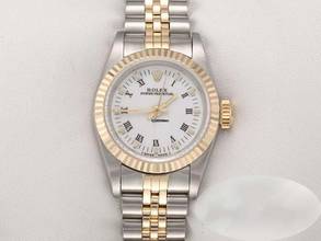Thumbnail von Rolex Oyster Perpetual 26 26mm Stahl Gelbgold 750 Automatik Edelstahl Damen Stainless Steel 18kt Yellow Gold Jubilé-band Oyster White Dial