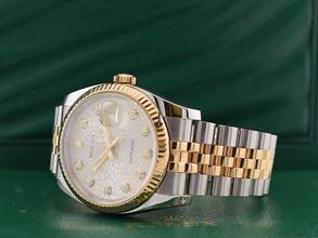 Thumbnail von Rolex Datejust 36 Jubilee Diamonds Dial Ref.116233 Full Set 2012