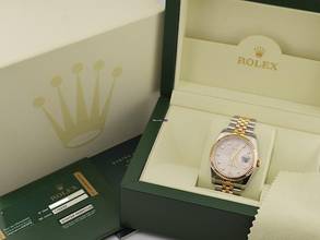 Thumbnail von Rolex Datejust 36 Jubilee Diamonds Dial Ref.116233 Full Set 2012