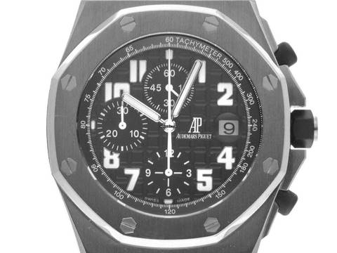  Audemars Piguet Royal Oak Offshore Chronograph Ref.26020ST.OO.D01CR.01 Bj. 2010 Full Set sehr gut Vintage Royal Oak Offshore Chronograph 