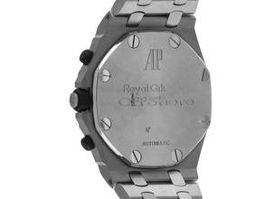Thumbnail von Audemars Piguet Royal Oak Offshore Chronograph Ref.26020ST.OO.D01CR.01 Bj. 2010 Full Set sehr gut Vintage Royal Oak Offshore Chronograph