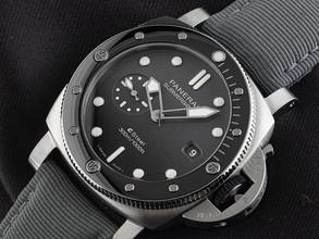 Thumbnail von Panerai Submersible Quaranta Quattro Grigio Roccia Ref.PAM01288 2026 Full Set Ungetragen Submersible QuarantaQuattro Grigio Roccia
