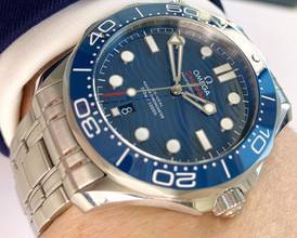 Thumbnail von Omega Seamaster Diver 300 M Professional Blue 21030422003001 FULL SET from 2020 21030422003001
