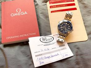 Thumbnail von Omega Seamaster Diver 300 M Professional Blue 21030422003001 FULL SET from 2020 21030422003001