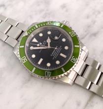 Thumbnail von Rolex Submariner Date Vintage Kermit Submariner ref 16610LV Mark II F-Serie 2004 16610LV