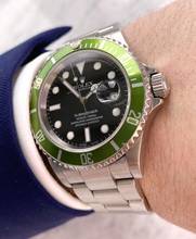  Rolex Submariner Date Vintage Kermit Submariner ref 16610LV Mark II F-Serie 2004 16610LV 