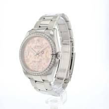 Thumbnail von Rolex Datejust 36 Diamond Bezel Pink Flower Dial