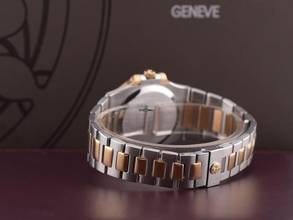 Thumbnail von Patek Philippe Nautilus 3800/1 Sigma First Generation Black Date - Like New Box/extract Patek