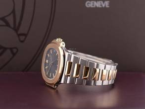 Thumbnail von Patek Philippe Nautilus 3800/1 Sigma First Generation Black Date - Like New Box/extract Patek