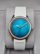 Thumbnail von H.Moser & Cie. Pioneer Centre Seconds Spiced Aqua 3201-1202 Turquoise fumé Unworn/New Condition Full Set 4/2026