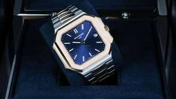 Thumbnail von Patek Philippe Cubitus Steel Rosé 5821/1AR - Blue - Fullset 2025 German Delivery