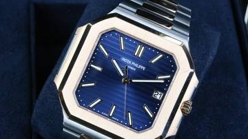 Thumbnail von Patek Philippe Cubitus Steel Rosé 5821/1AR - Blue - Fullset 2025 German Delivery