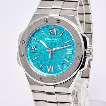 Chopard Alpine Eagle Maritime Blue 41 – 298600-3016 – like NEW – 02/2023 Full Set 