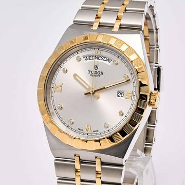  Tudor Royal 41mm Steel Gold – 28603– like NEW – 02/2021 Full Set 