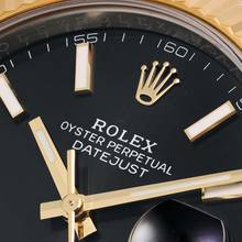 Thumbnail von Rolex Datejust 41 Black Steel Gold – 126333 – like NEW – 2020 Full Set