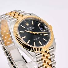 Thumbnail von Rolex Datejust 41 Black Steel Gold – 126333 – like NEW – 2020 Full Set