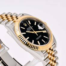 Thumbnail von Rolex Datejust 41 Black Steel Gold – 126333 – like NEW – 2020 Full Set