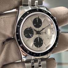 Thumbnail von Tudor Daytona 79260P Oysterdate chronograph silver dial Full Set 2004