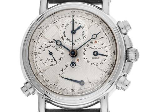  Paul Picot Atelier Technicum Chrono Rattrapante Ref.8888-4101 1994 Full Set sehr gut Vintage Technicum 