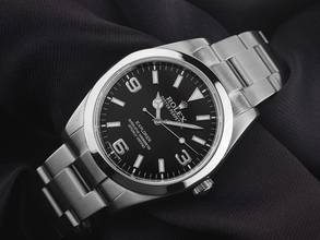 Thumbnail von Rolex Explorer I Ref.214270 2010 Full Set wie Neu Vintage Explorer I
