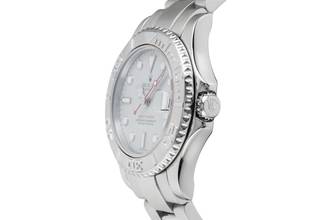 Thumbnail von Rolex Yacht-Master 35 Oyster Stahl / Platin Medium Size Ref. 168622