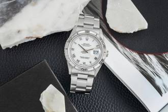 Thumbnail von Rolex Datejust Turn-O-Graph Turn-O-Graph Stahl Weissgold Automatik Herrenuhr 116264