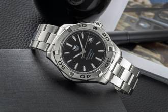 Thumbnail von TAG Heuer Aquaracer 300M Automatik Calibre 5 Edelstahl Herrenuhr Ref WAP2010 B&P 2013