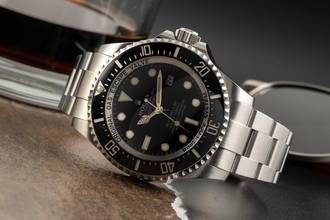 Thumbnail von Rolex Sea-Dweller Deepsea Black Dial Oyster Stahl Automatik Ref. 116660 B&P 2010
