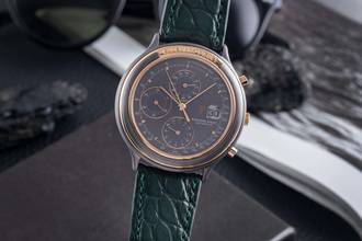 Thumbnail von Audemars Piguet Huitième Chronograph Tantal 18K Rotgold Automatik Box & Papiere