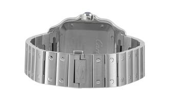Thumbnail von Cartier Santos Stahl Dual Time Herrenuhr Ref. WSSA0076 Box & Papiere 2025