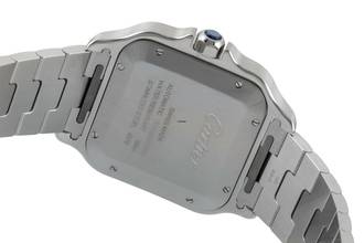 Thumbnail von Cartier Santos Stahl Dual Time Herrenuhr Ref. WSSA0076 Box & Papiere 2025