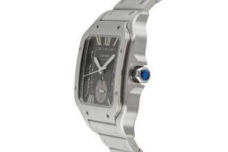 Thumbnail von Cartier Santos Stahl Dual Time Herrenuhr Ref. WSSA0076 Box & Papiere 2025