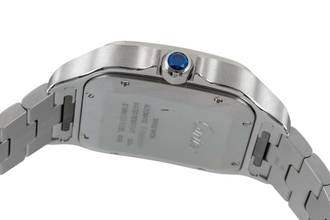 Thumbnail von Cartier Santos Stahl Dual Time Herrenuhr Ref. WSSA0076 Box & Papiere 2025