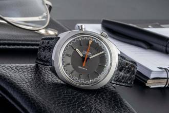 Thumbnail von Omega Genève Chronostop Chronograph Handaufzug Herrenuhr 145.010 Vintage Klassiker